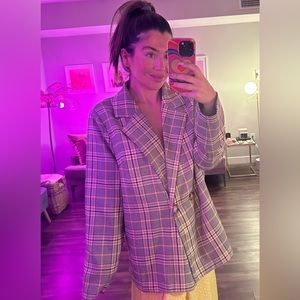 ASOS | Women’s Plaid Oversized Blazer